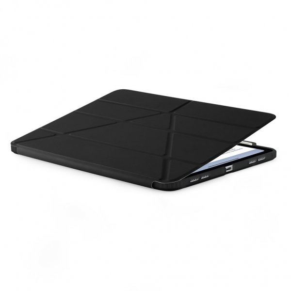 Pipetto iPad Air 13 (M2/M3) Etui Origami No3 Pencil Case Svart