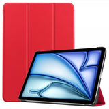iPad Air 13 (M2/M3) Etui Trifold Rød