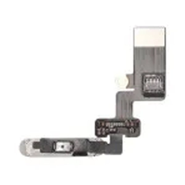 iPad Air 5 2022 Fingeravtrykksleser Sensor Flekskabel - Hvit