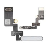 iPad Air 5 2022 Fingeravtrykksleser Sensor Flekskabel - Hvit