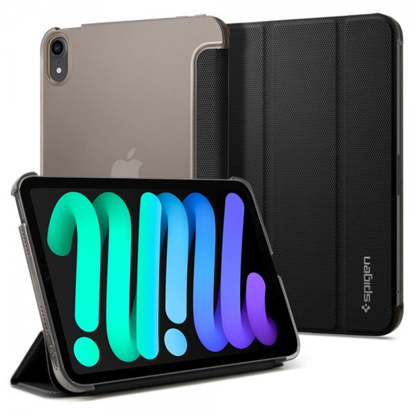 Spigen iPad mini (gen 6)/iPad mini (A17 Pro) Etui Liquid Air Folio Svart