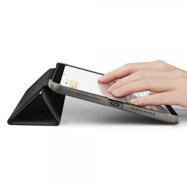 Spigen iPad mini (gen 6)/iPad mini (A17 Pro) Etui Liquid Air Folio Svart