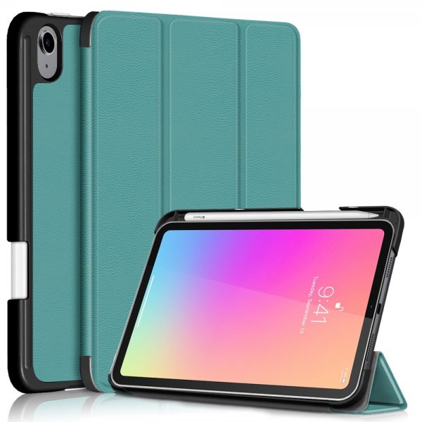 iPad mini (gen 6)/iPad mini (A17 Pro) Etui Pennelomme Grønn