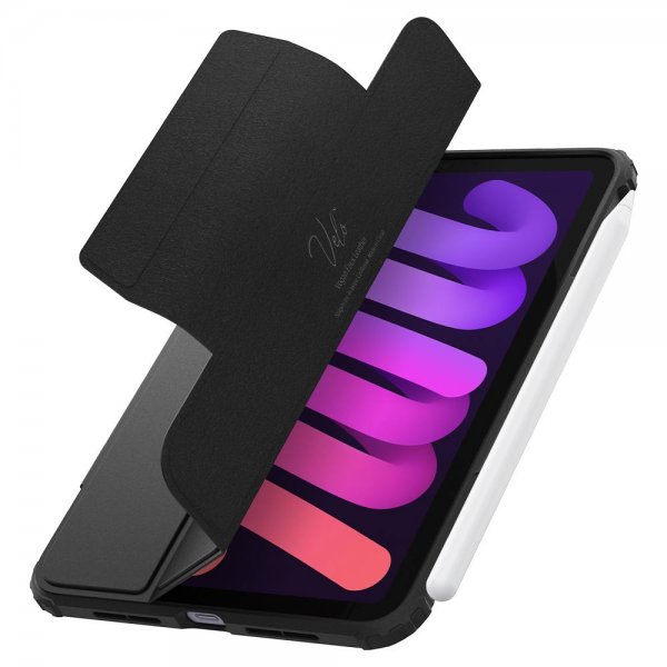 Spigen iPad mini (gen 6)/iPad mini (A17 Pro) Etui Ultra Hybrid Pro Svart