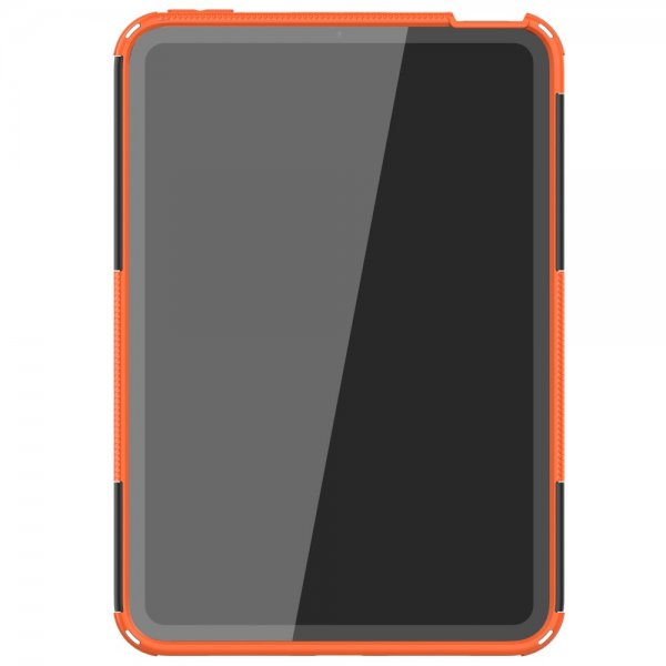 iPad mini (gen 6)/iPad mini (A17 Pro) Deksel Dekkmønster Stativfunksjon Oransje