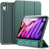 ESR iPad mini (gen 6)/iPad mini (A17 Pro) Etui Rebound Hybrid Grønn