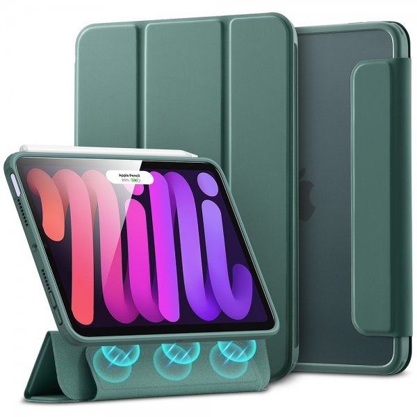 ESR iPad mini (gen 6)/iPad mini (A17 Pro) Etui Rebound Hybrid Grønn