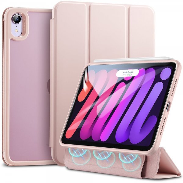 ESR iPad mini (gen 6)/iPad mini (A17 Pro) Etui Rebound Hybrid Rosa
