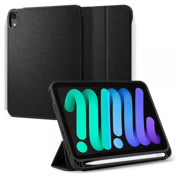 Spigen iPad mini (gen 6)/iPad mini (A17 Pro) Etui Urban Fit Svart
