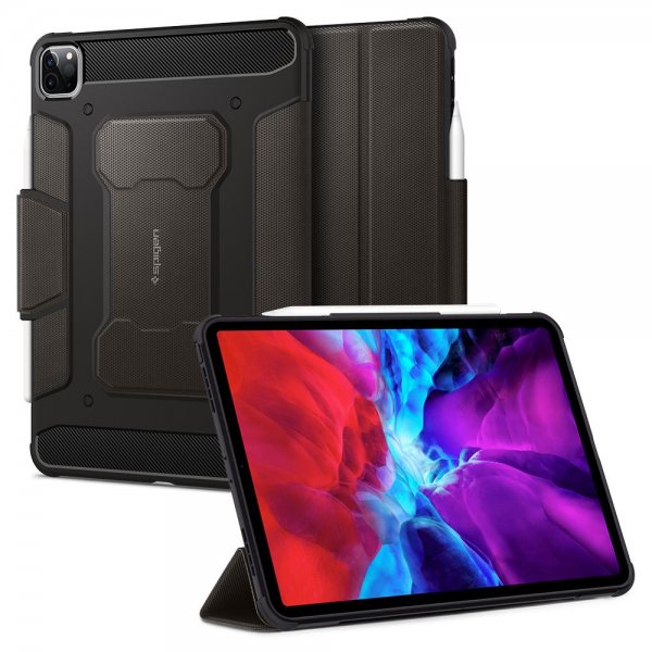 Spigen iPad Pro 11 2018/2020/2021 Etui Rugged Armor Pro Gunmetal
