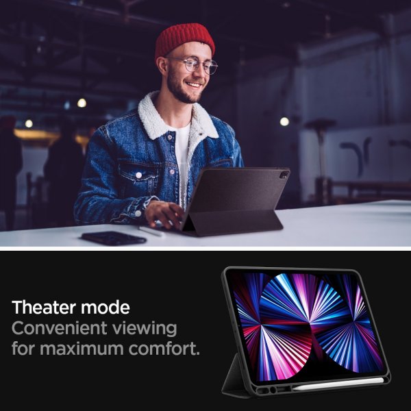 Spigen iPad Pro 11 (gen 2/3/4) Etui Urban Fit Svart