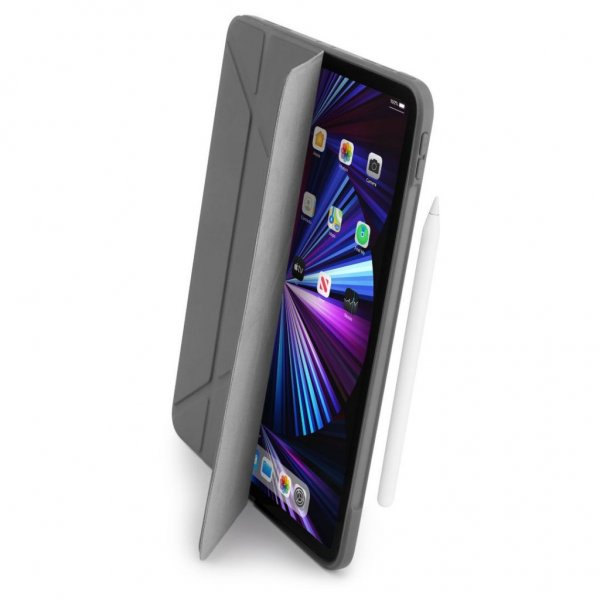 Pipetto iPad Pro 11 (gen 2/3/4) Etui Origami No1 Lysegrå