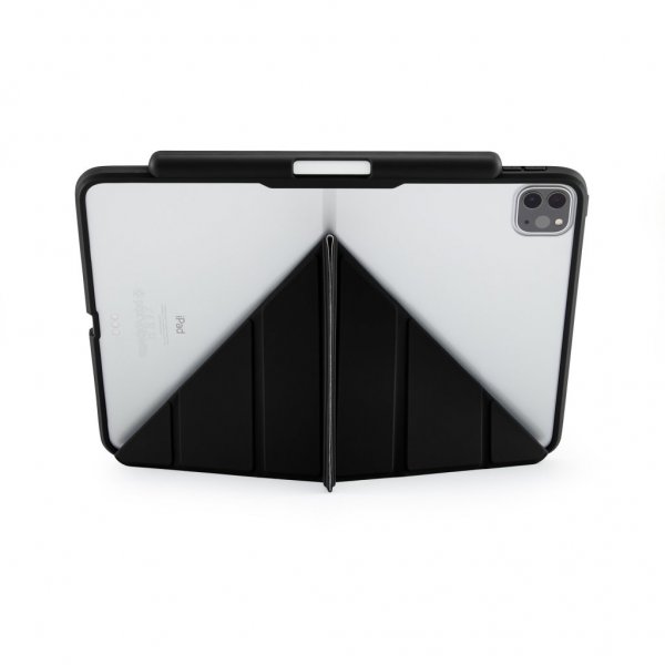 Pipetto iPad Pro 11 (gen 2/3/4) Etui Origami No3 Pencil Case Svart