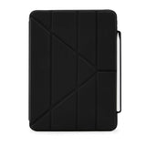 Pipetto iPad Pro 11 (gen 2/3/4) Etui Origami No3 Pencil Case Svart