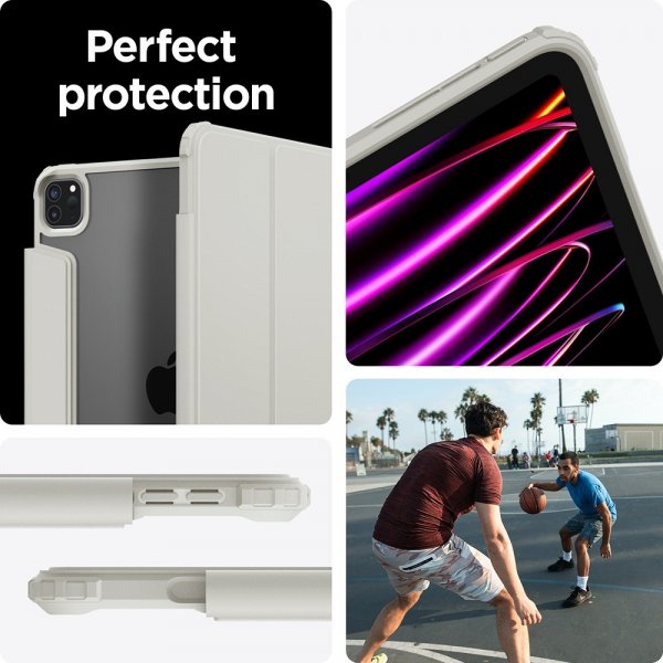 Spigen iPad Pro 11 (gen 1/2/3/4) Etui Air Skin Pro Grå