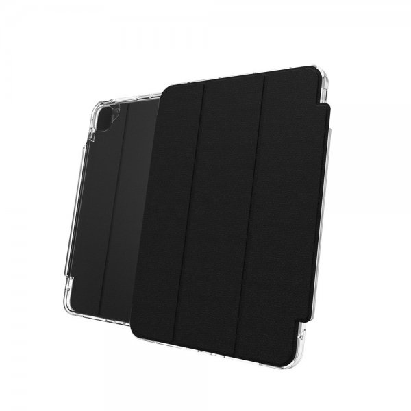 Zagg iPad Pro 11 (M4/M5) Etui Crystal Palace Folio Svart Transparent