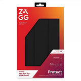 Zagg iPad Pro 11 (M4/M5) Etui Crystal Palace Folio Svart Transparent