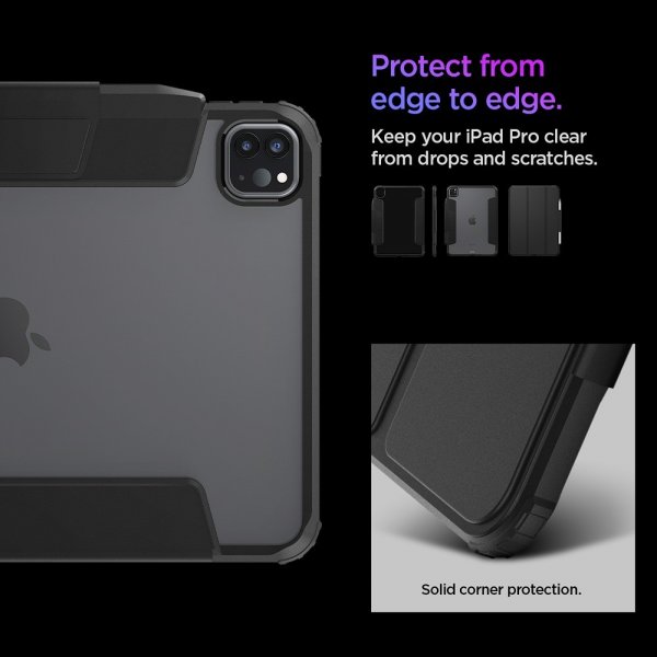 Spigen iPad Pro 11 (M4/M5) Etui Ultra Hybrid Pro Svart