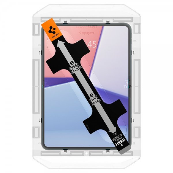 Spigen iPad Pro 11 (M4/M5) Skjermbeskytter GLAS.tR EZ Fit