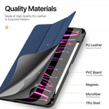 Dux Ducis iPad Pro 11 (M4/M5) Etui Domo Series Blå