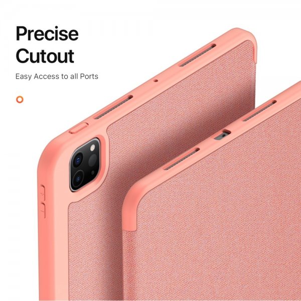 Dux Ducis iPad Pro 11 (M4/M5) Etui Domo Series Rosa