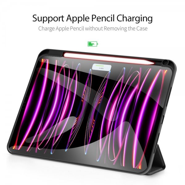 Dux Ducis iPad Pro 11 (M4/M5) Etui Domo Series Svart