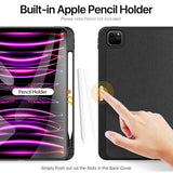 Dux Ducis iPad Pro 11 (M4/M5) Etui Domo Series Svart