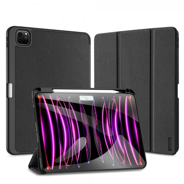 Dux Ducis iPad Pro 11 (M4/M5) Etui Domo Series Svart