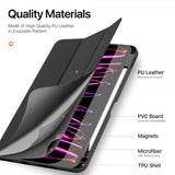 Dux Ducis iPad Pro 11 (M4/M5) Etui Domo Series Svart