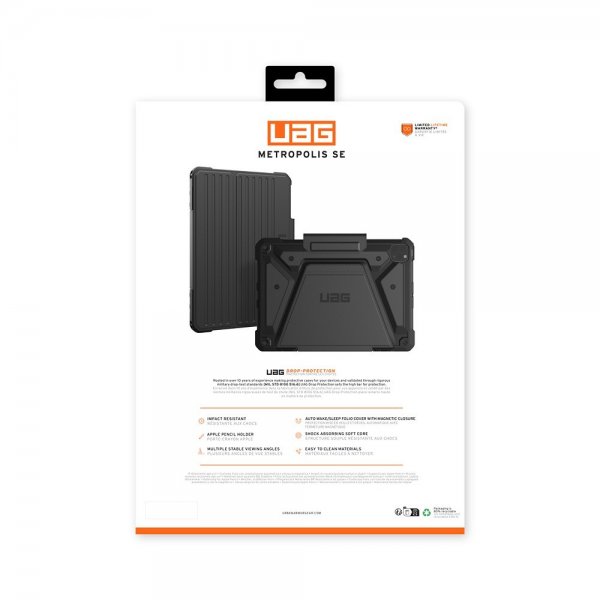 Urban Armor Gear (UAG) iPad Pro 11 (M4/M5) Etui Metropolis SE Svart