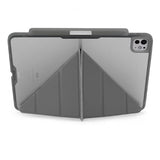 Pipetto iPad Pro 11 (M4/M5) Etui Origami No3 Pencil Case Grå