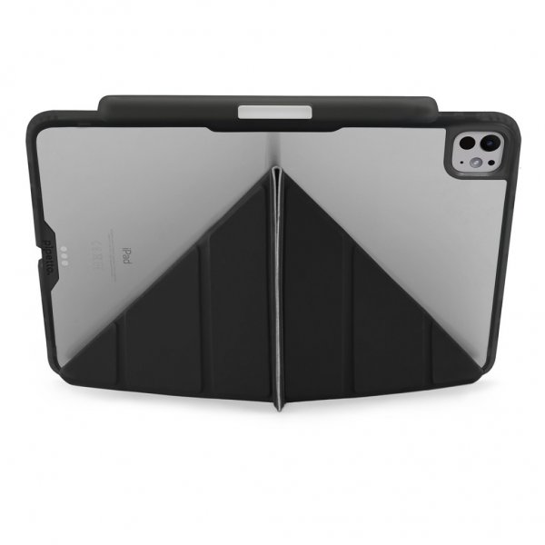 Pipetto iPad Pro 11 (M4/M5) Etui Origami No3 Pencil Case Svart