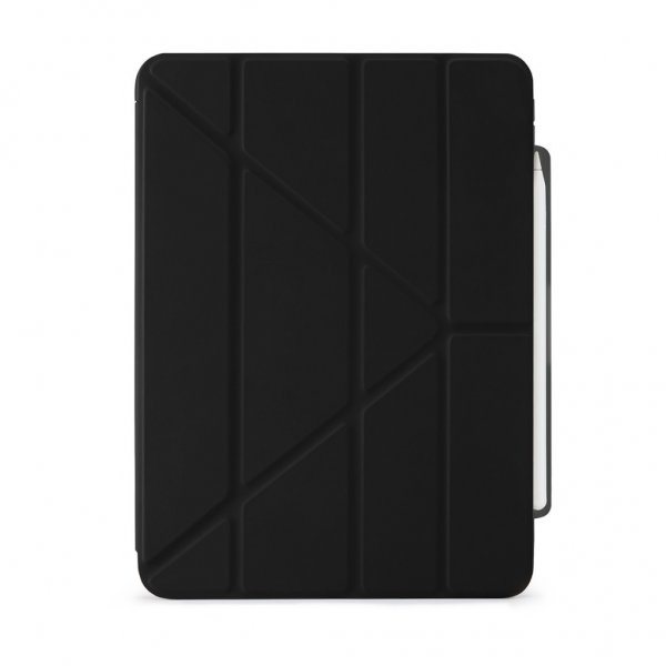 Pipetto iPad Pro 11 (M4/M5) Etui Origami No3 Pencil Case Svart