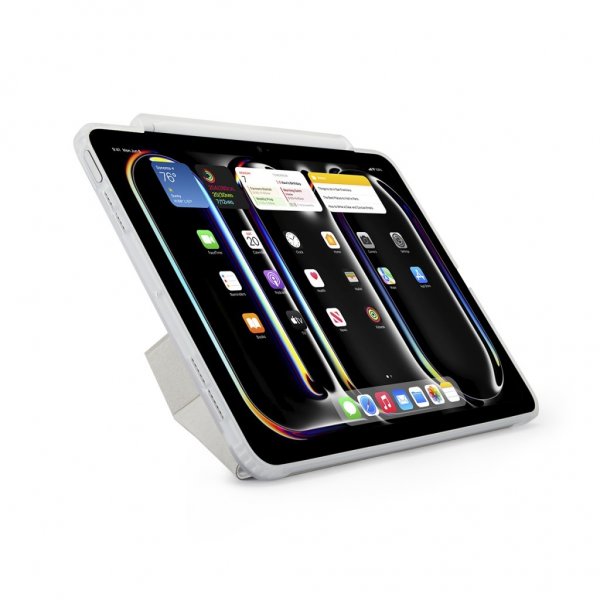 Pipetto iPad Pro 11 (M4/M5) Etui Origami No3 Pencil Case Hvit