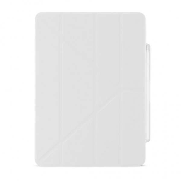Pipetto iPad Pro 11 (M4/M5) Etui Origami No3 Pencil Case Hvit