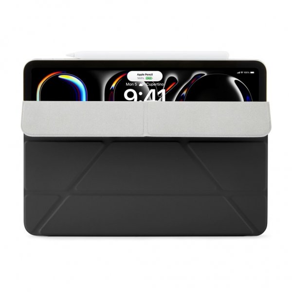 Pipetto iPad Pro 11 (M4/M5) Etui Origami No4 Slim Folio Case Svart