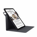 Pipetto iPad Pro 11 (M4/M5) Etui Origami No5 Rotating Folio Case Svart