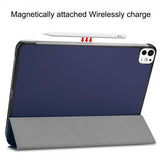 iPad Pro 11 (M4/M5) Etui Trifold Blå