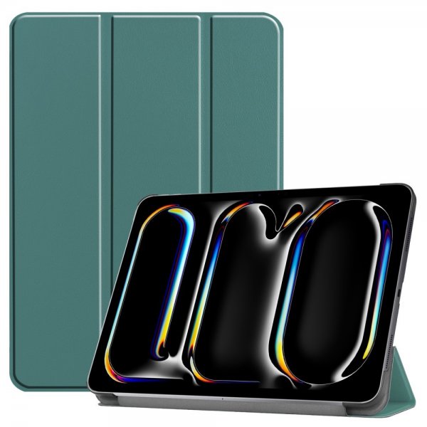 iPad Pro 11 (M4/M5) Etui Trifold Grønn