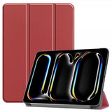 iPad Pro 11 (M4/M5) Etui Trifold Rød