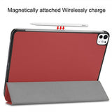 iPad Pro 11 (M4/M5) Etui Trifold Rød