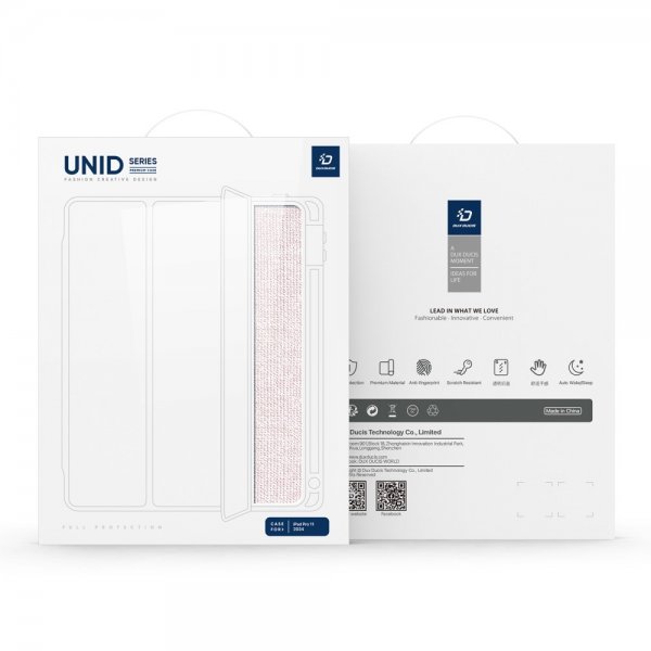 Dux Ducis iPad Pro 11 (M4/M5) Etui UNID Series Rosa