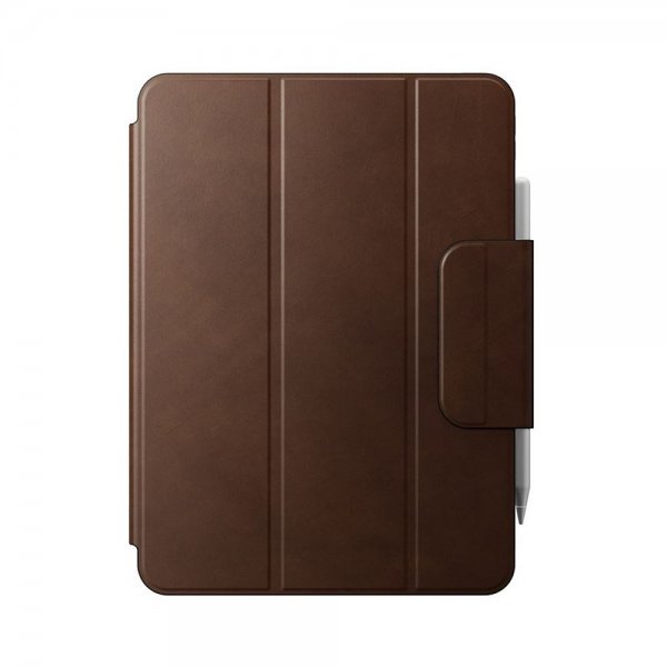 Nomad iPad Pro 11 (M4/M5) Etui Leather Folio Brun