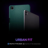 Spigen iPad Pro 11 (M4/M5) Etui Urban Fit Midnight Green