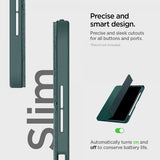 Spigen iPad Pro 11 (M4/M5) Etui Urban Fit Midnight Green