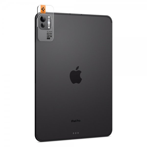 Spigen iPad Pro 11 (M4/M5)/iPad Pro 13 (M4/M5) Kamerabeskytter Glas.tR EZ Fit Optik Metal Space Black