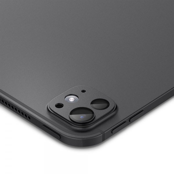 Spigen iPad Pro 11 (M4/M5)/iPad Pro 13 (M4/M5) Kamerabeskytter Glas.tR EZ Fit Optik Metal Space Black