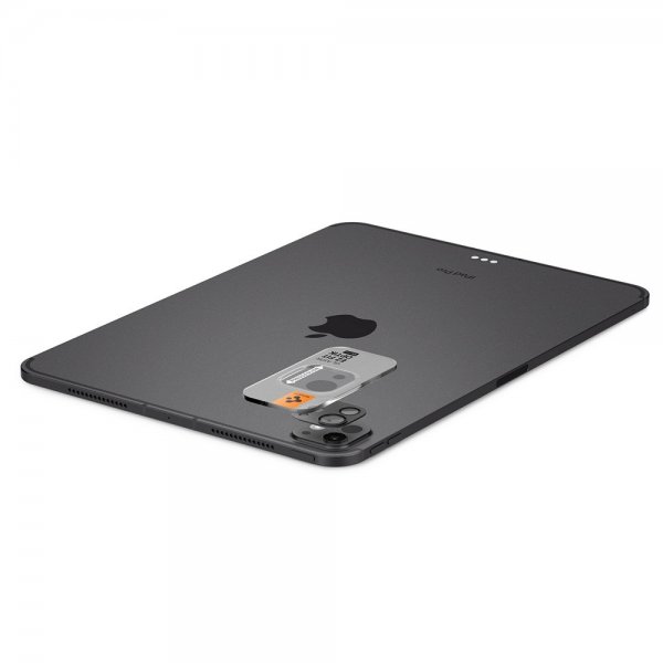 Spigen iPad Pro 11 (M4/M5)/iPad Pro 13 (M4/M5) Kamerabeskytter Glas.tR EZ Fit Optik Metal Space Black