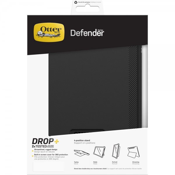 Otterbox iPad Pro 11 (M4/M5) Deksel Defender Svart