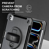 4smarts iPad Pro 11 (M4/M5) Deksel Rugged Etui Grip Svart